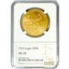 Image 2 : 2020 $50 1oz AGE Castle, Standish Signed NGC MS70