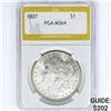 Image 1 : 1887 Morgan Silver Dollar PGA MS64