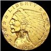 Image 1 : 1913 Gold $2.5 Store Token LIGHTLY CIRCULATED