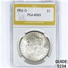 Image 1 : 1902-O Morgan Silver Dollar PGA MS65