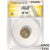 Image 1 : 1853 Seated Liberty Dime ANACS EF40 Arrows