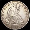 Image 1 : 1858 Seated Liberty Half Dollar CLOSELY UNCIRCULAT