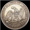 Image 2 : 1858 Seated Liberty Half Dollar CLOSELY UNCIRCULAT