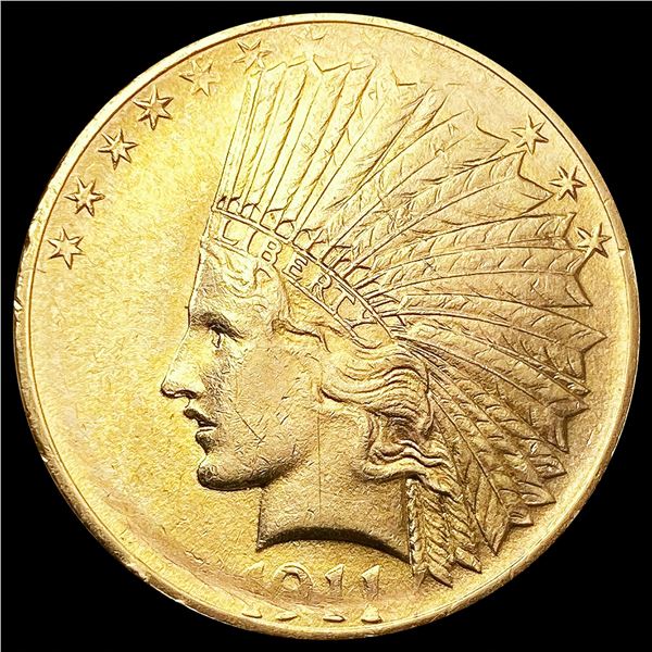 1911 $10 Gold Eagle CLOSELY UNCIRCULATED