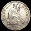Image 1 : 1876 Seated Liberty Quarter CLOSELY UNCIRCULATED