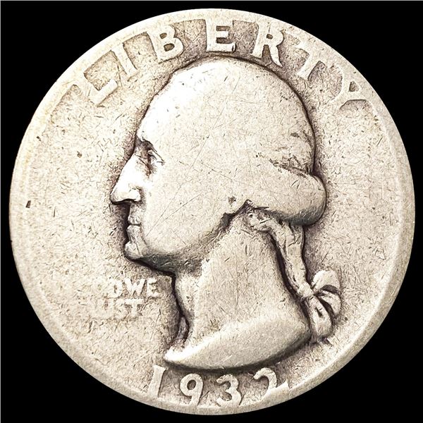 1932-S Washington Silver Quarter NICELY CIRCULATED