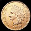 Image 1 : 1906 RD Indian Head Cent CHOICE BU
