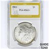 Image 1 : 1903 Morgan Silver Dollar PGA MS63+