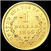 Image 2 : 1849 Rare Gold Dollar UNCIRCULATED