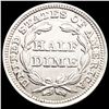 Image 2 : 1853 Arws Seated Liberty Half Dime UNCIRCULATED
