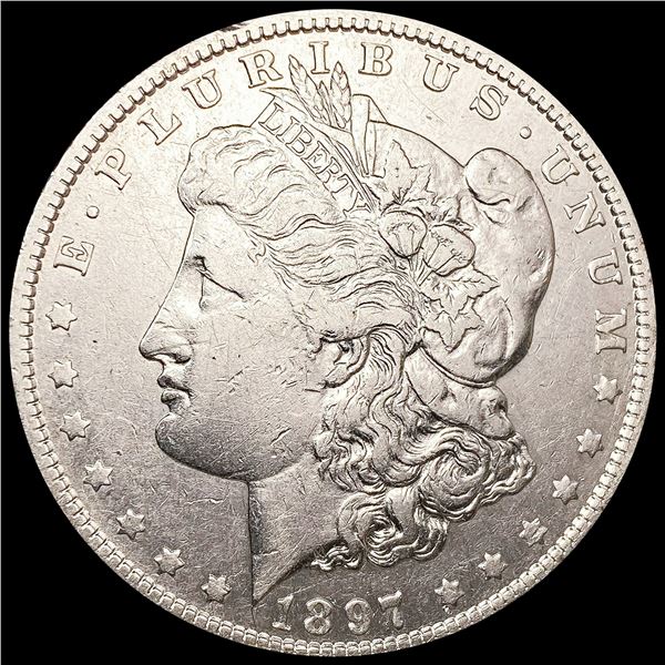 1897-O Morgan Silver Dollar NEARLY UNCIRCULATED