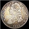 Image 1 : 1834 Capped Bust Half Dollar NICELY CIRCULATED