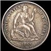 Image 2 : 1861 Seated Liberty Half Dime NEARLY UNCIRCULATED