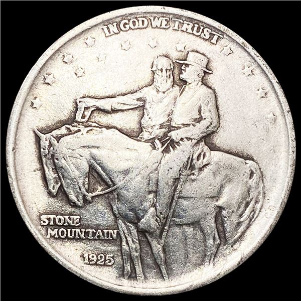 1925 Stone Mountain Half Dollar LIGHTLY CIRCULATED