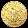 Image 2 : 1892 $5 Gold Half Eagle CLOSELY UNCIRCULATED