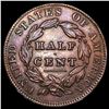 Image 2 : 1835 Classic Head Half Cent CLOSELY UNCIRCULATED