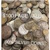 Image 1 : $100 Face Value 90$ US Silver Coins