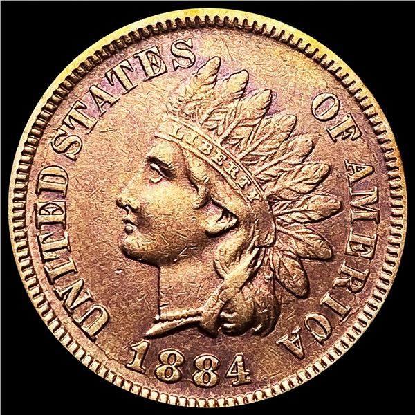 1884 Indian Head Cent CLOSELY UNCIRCULATED