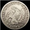 Image 2 : 1839 Capped Bust Half Dollar NICELY CIRCULATED