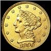 Image 1 : 1896 $2.50 Gold Quarter Eagle UNCIRCULATED