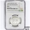 Image 1 : 1968D 5M .23oz Germany Silver NGC PF61 Pettenkofer