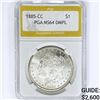 Image 1 : 1885-CC Morgan Silver Dollar PGA MS64 DMPL
