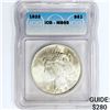 Image 1 : 1923 Silver Peace Dollar ICG MS65