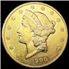 Image 1 : 1900-S $20 Gold Double Eagle CLOSELY UNCIRCULATED