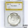 Image 1 : 1901-O Morgan Silver Dollar PGA MS64+