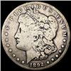 Image 1 : 1892-CC Morgan Silver Dollar NICELY CIRCULATED