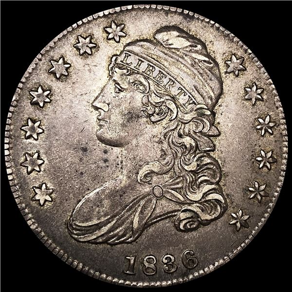 1836 Capped Bust Half Dollar CLOSELY UNCIRCULATED