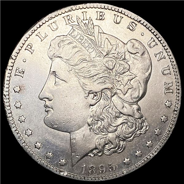 1895-S Morgan Silver Dollar NEARLY UNCIRCULATED