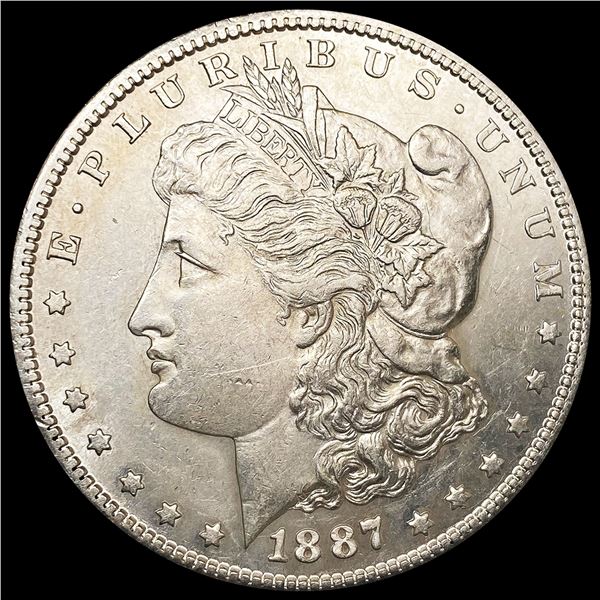 1887-S Morgan Silver Dollar UNCIRCULATED