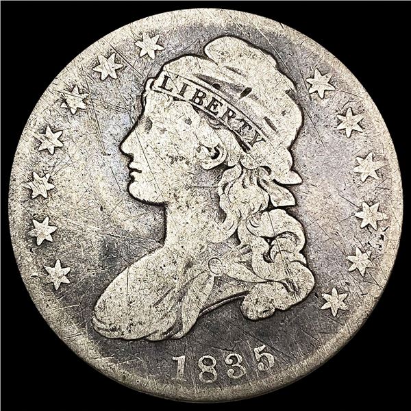 1835 Capped Bust Half Dollar NICELY CIRCULATED