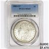 Image 1 : 1883-CC Morgan Silver Dollar PCGS MS65