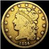 Image 1 : 1834 $5 Gold Half Eagle LIGHTLY CIRCULATED