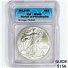 Image 1 : 2015-(P) American Silver Eagle ICG MS69