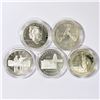 Image 1 : 1986-2004 US Commem Silver Coins (5 Coins)