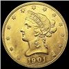 Image 1 : 1901 $10 Gold Eagle UNCIRCULATED