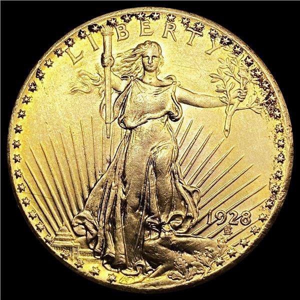 1928 $20 Gold Double Eagle HIGH GRADE