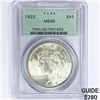 Image 1 : 1923 Silver Peace Dollar PCGS MS65