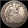 Image 1 : 1854-O Seated Liberty Half Dollar NICELY CIRCULATE