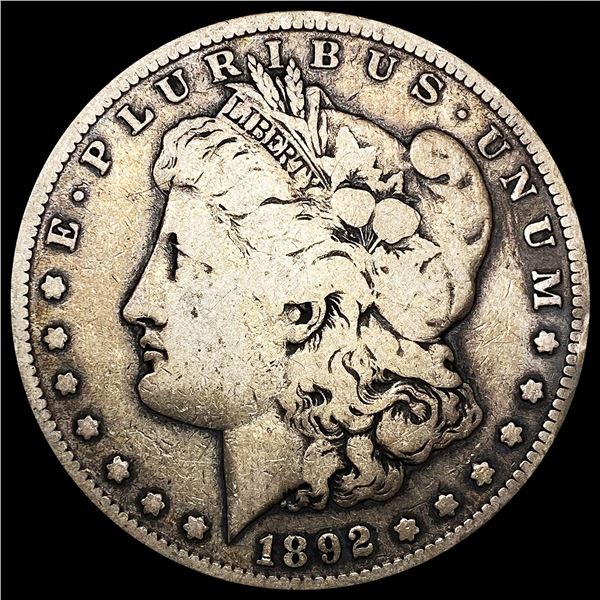 1892-S Morgan Silver Dollar NICELY CIRCULATED