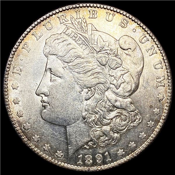 1891-S Morgan Silver Dollar UNCIRCULATED