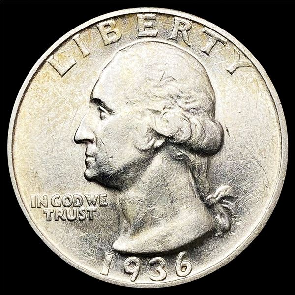 1936-D Washington Silver Quarter UNCIRCULATED