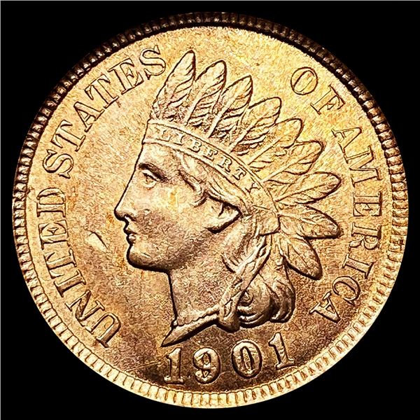 1901 RD Indian Head Cent UNCIRCULATED