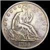 Image 2 : 1866 Seated Liberty Half Dollar LIGHTLY CIRCULATED