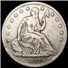 Image 1 : 1839 Seated Liberty Half Dollar LIGHTLY CIRCULATED
