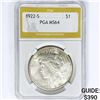 Image 1 : 1922-S Silver Peace Dollar PGA MS64