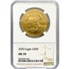 Image 2 : 2020 $50 1oz AGE Castle, Standish Signed NGC MS70